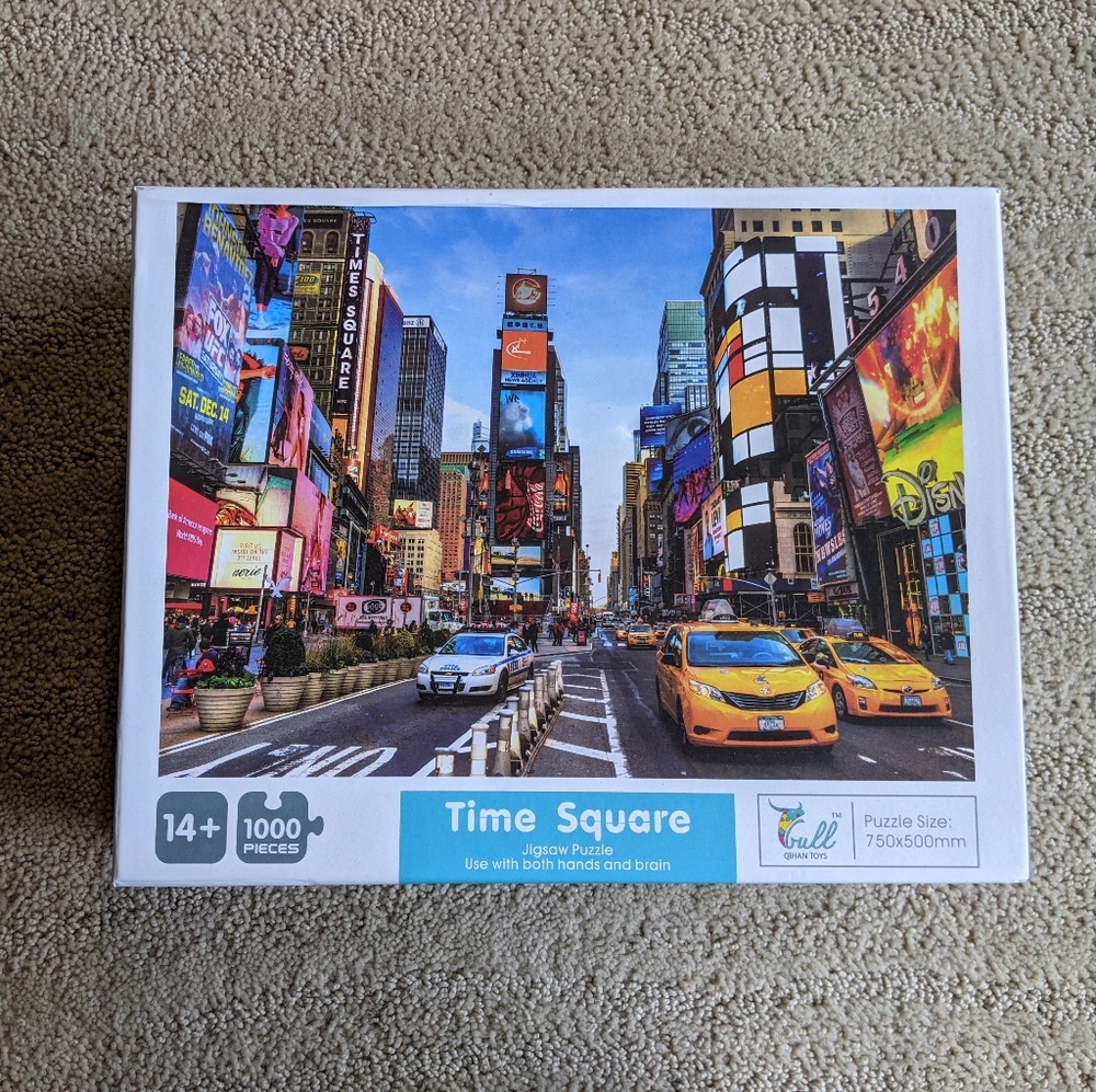 Times Square Jigsaw Puzzle - 1000 pieces